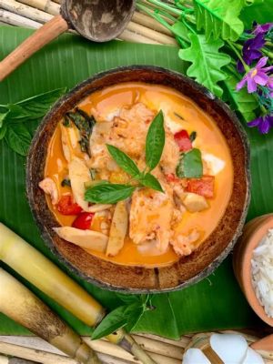  Gaeng Daeng Curry: Ein exotisches, aromatisches Feuerwerk für die Geschmacksknospen